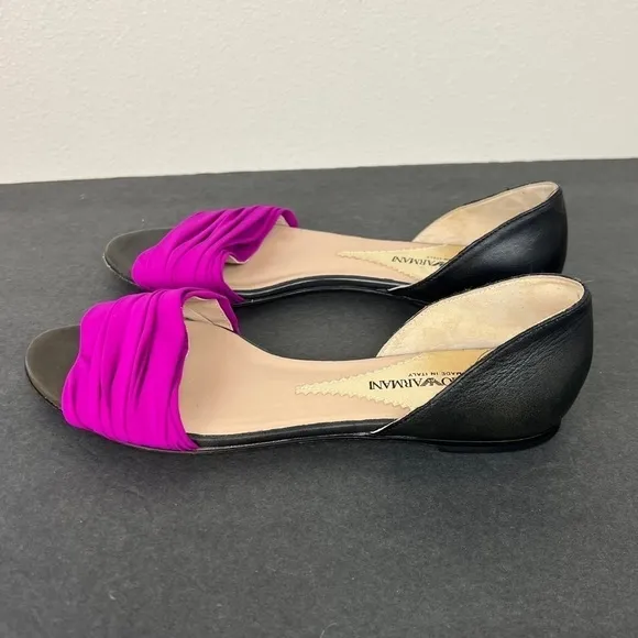 Emporio Armani Slip On Sandals Made in Italy