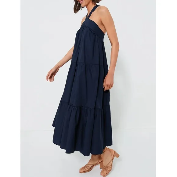 EN SAISON Navy Irene Maxi Dress