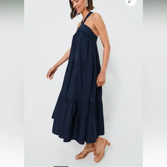 EN SAISONNavy Irene Maxi Dress