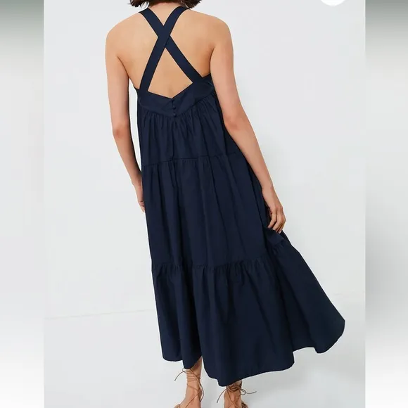 EN SAISONNavy Irene Maxi Dress