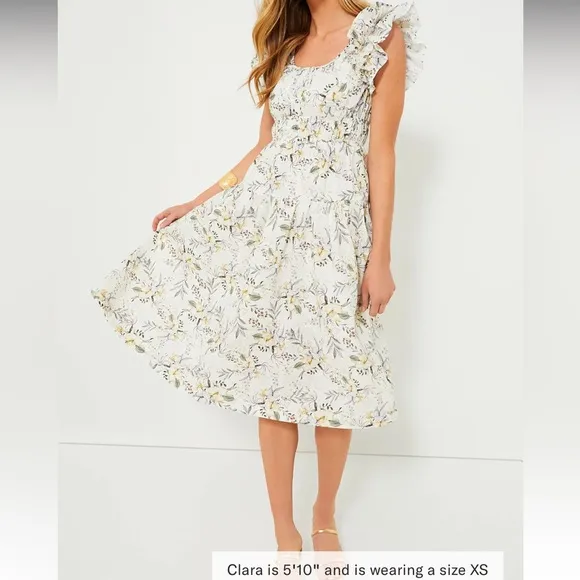 EN SAISONSage Multi Mindy Midi Dress