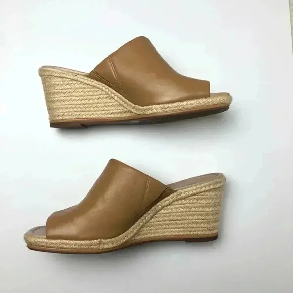 Enzo Angiolini Phylicia Wedge Sandals size 10 M