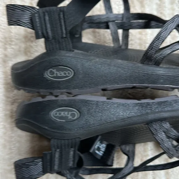 EUC Chaco Women's ZX/2 Cloud Sandal Limb Black - JCH108002 Size 9