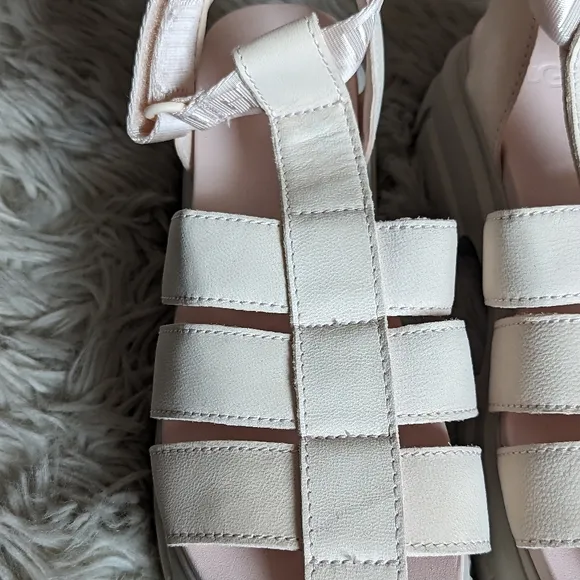 EUC UGG Ashton Strappy Sandal in Rosy Beige