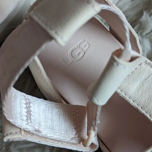 EUC UGG Ashton Strappy Sandal in Rosy Beige