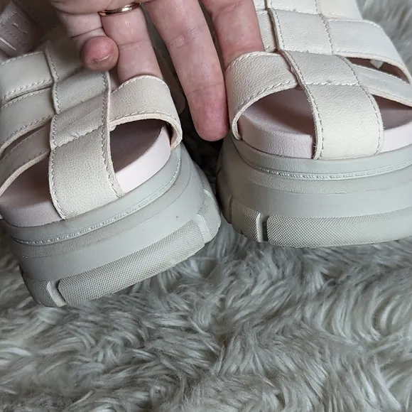 EUC UGG Ashton Strappy Sandal in Rosy Beige