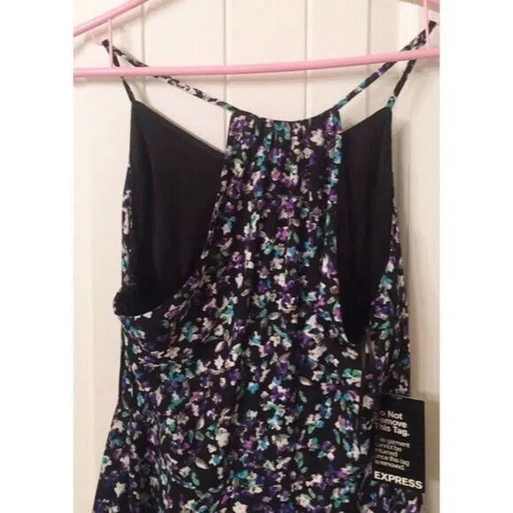 ✨Express- Floral Halter Slip Dress✨