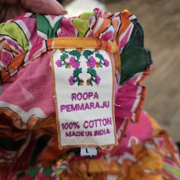 Exquisitely Chic Tropical Beaded Dress by Roopa Pemmaraju