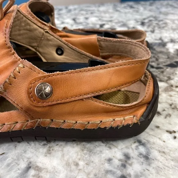 Fashion HSY Leather Sandals Mens Size 11.5