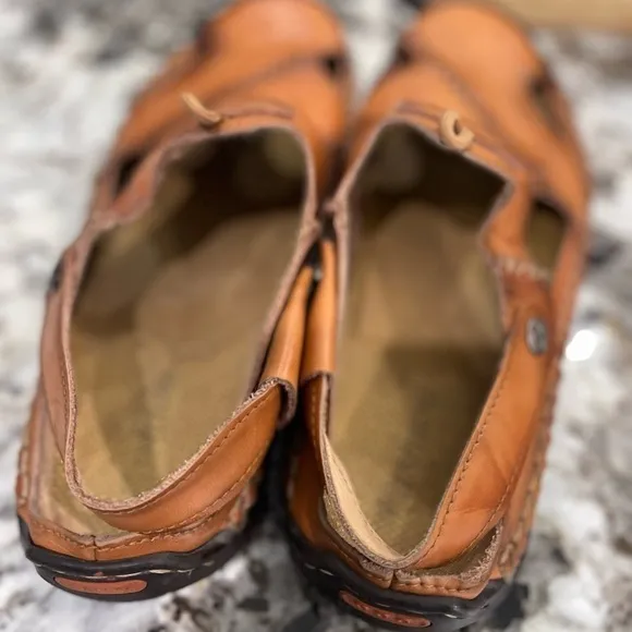 Fashion HSY Leather Sandals Mens Size 11.5