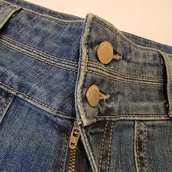 Fidelity Denim Brando Utility Jeans In Siesta Size 26 NWT!