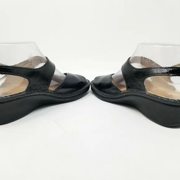 Finn Comfort Leather Double Strap Comfort Sandal