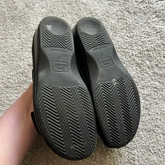 Finn Comfort Sandals Jamaika Size 41 D wide Sandals Croc Patent Leather Slides