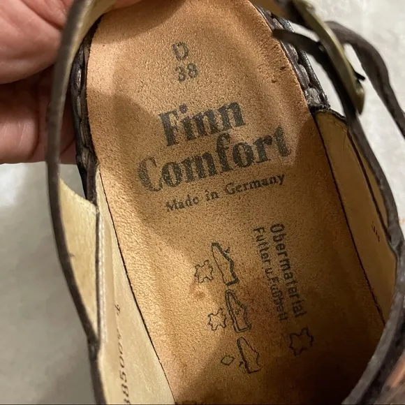 Finn comfort sandals SZ 38=7.5
