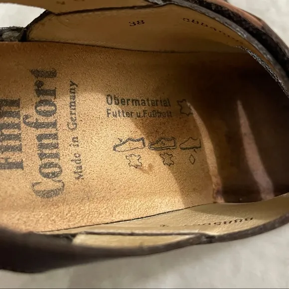 Finn comfort sandals SZ 38=7.5