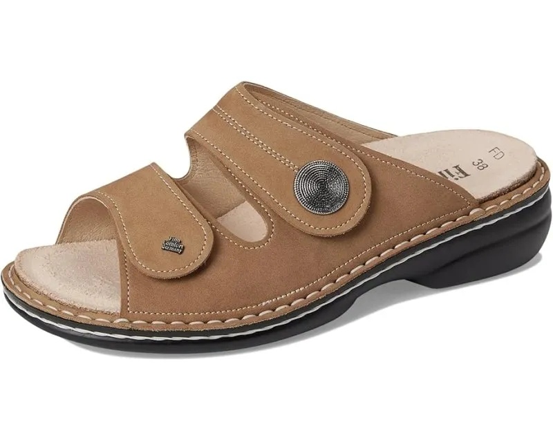 Finn Comfort Women's Sansibar-S - Tan Nubuck