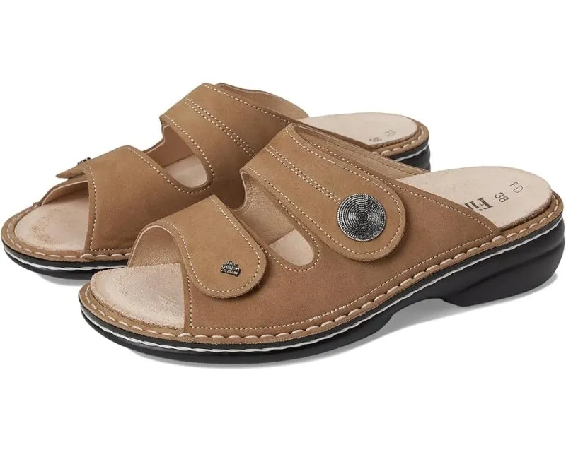 Finn Comfort Women's Sansibar-S - Tan Nubuck