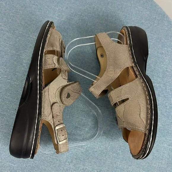 Finn Comfort Gomera Sandstorm Leather Sandals Size 7.5