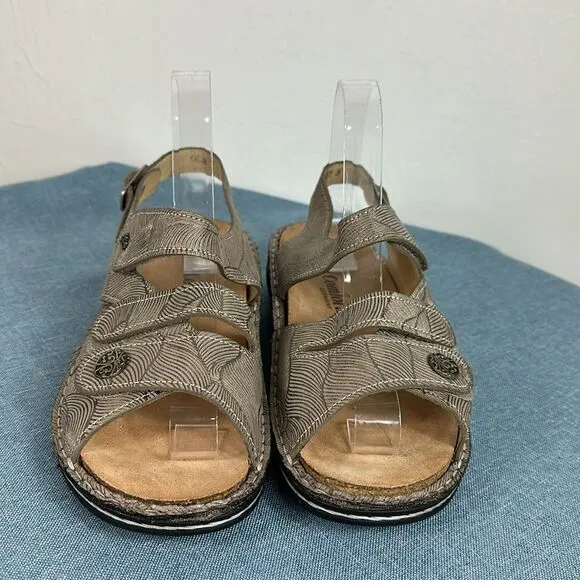 Finn Comfort Gomera Sandstorm Leather Sandals Size 7.5