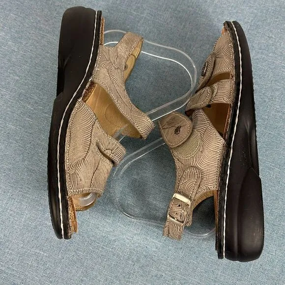 Finn Comfort Gomera Sandstorm Leather Sandals Size 7.5