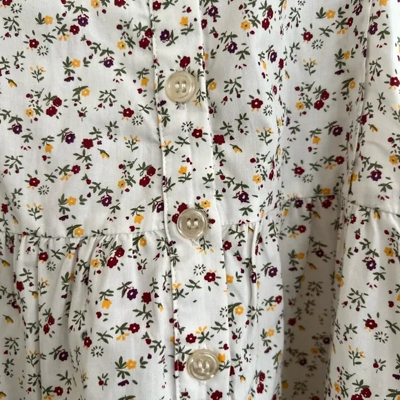 Fiorucci Floral Print Women's Stappy Sundress Size 42IT/6 US NWT