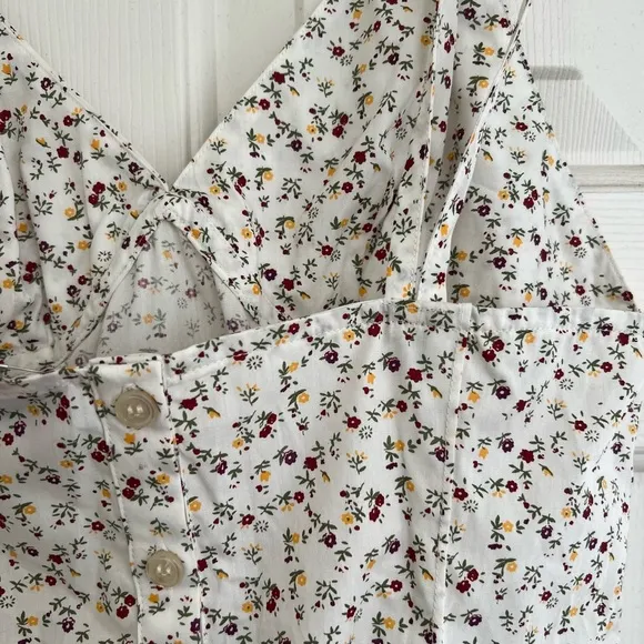 Fiorucci Floral Print Women's Stappy Sundress Size 42IT/6 US NWT