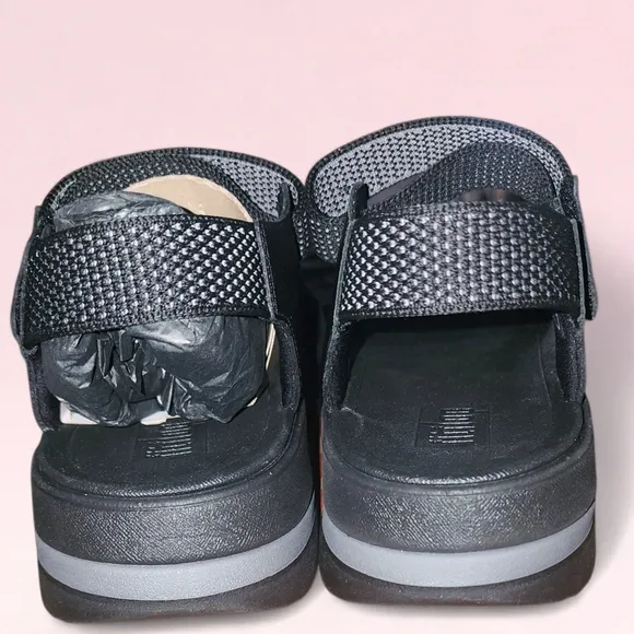 FitFlop Sandals SURFF TWO-TONE WEBBING/LEATHER BAC Sandals
