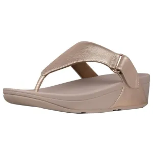FitFlop Women's Sarna Toe Thong Sandal Color: Rose Gold size 8