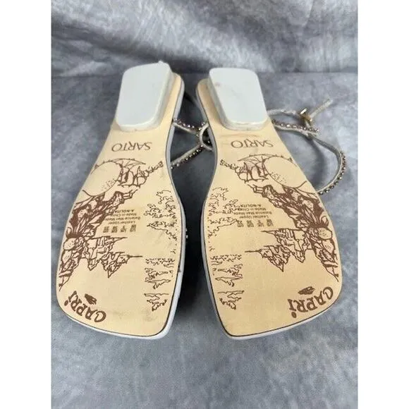 FRANCO SARTO Nolita Embellished Ankle Strap Sandal SIZE 6 M