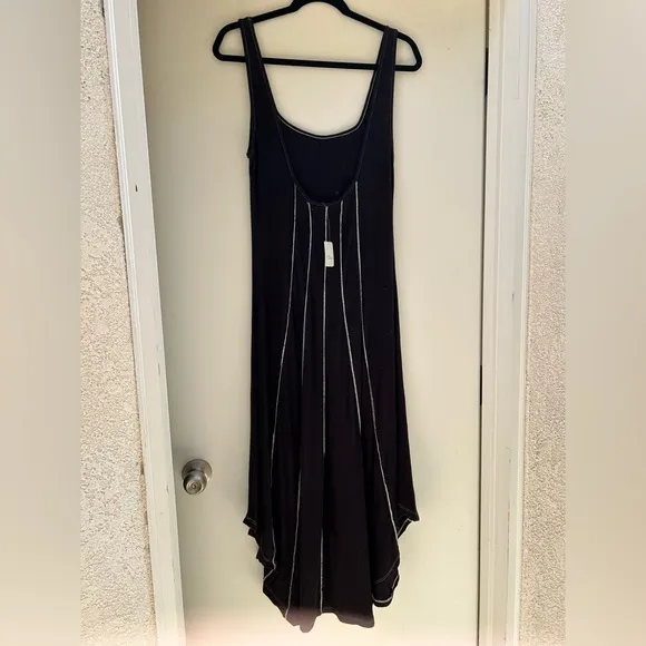 Free People Corrine Midi in Black size Small