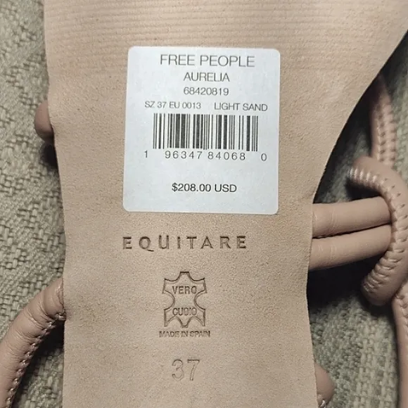 Free People Equitare Aurelia Strappy Sandals