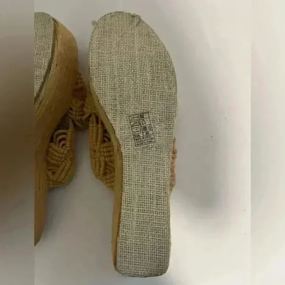 Free People Highline Platform Wedge Heel Sandals - EU 40