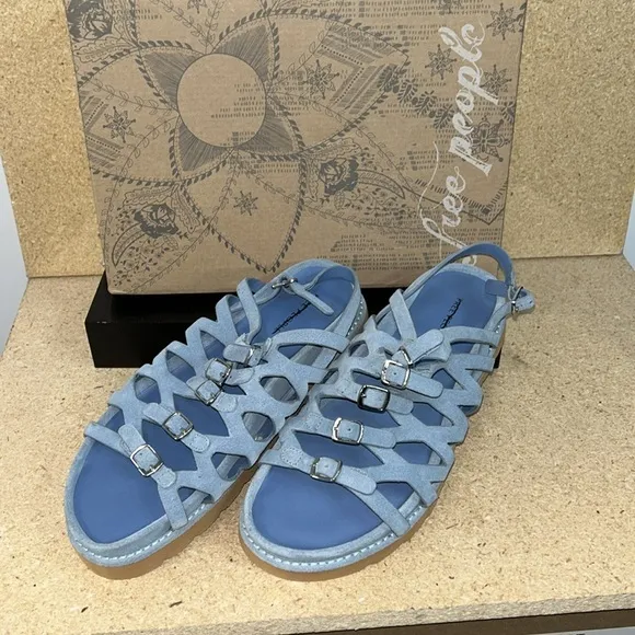 Free People Las Palmas Buckle Sandals (S1a)