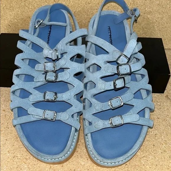 Free People Las Palmas Buckle Sandals (S1a)