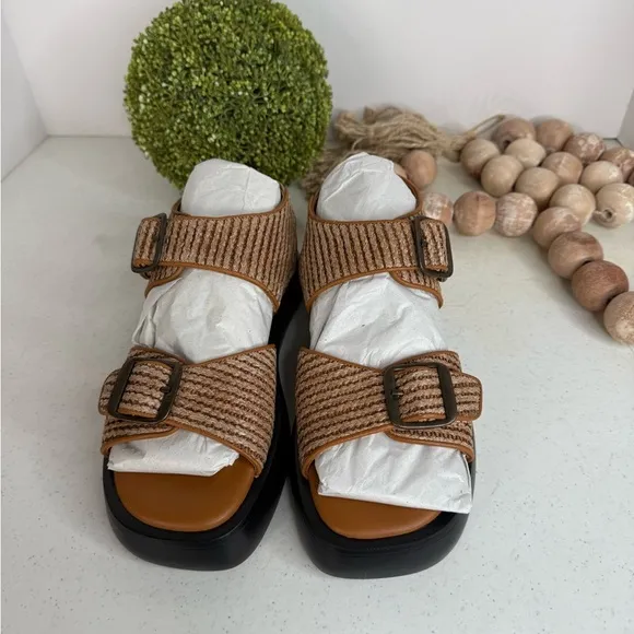 FREE PEOPLE - MANDI WEAVE SANDAL Sz 7