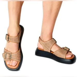 FREE PEOPLE - MANDI WEAVE SANDAL Sz 7