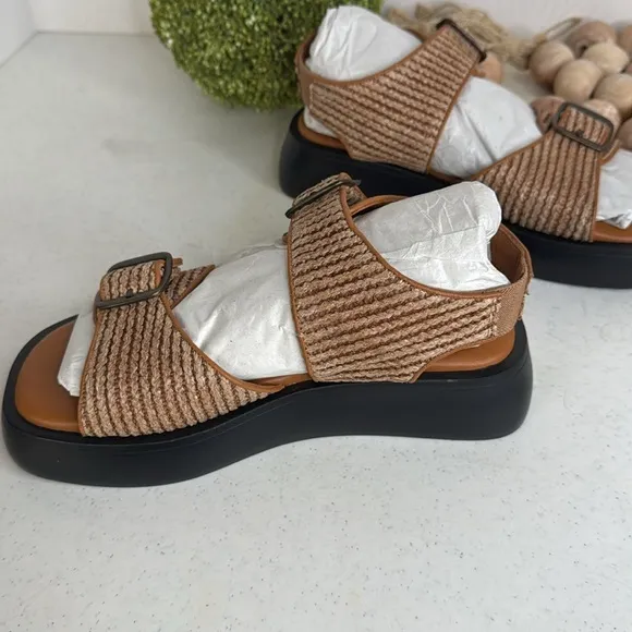 FREE PEOPLE - MANDI WEAVE SANDAL Sz 7