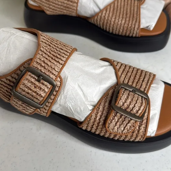 FREE PEOPLE - MANDI WEAVE SANDAL Sz 7