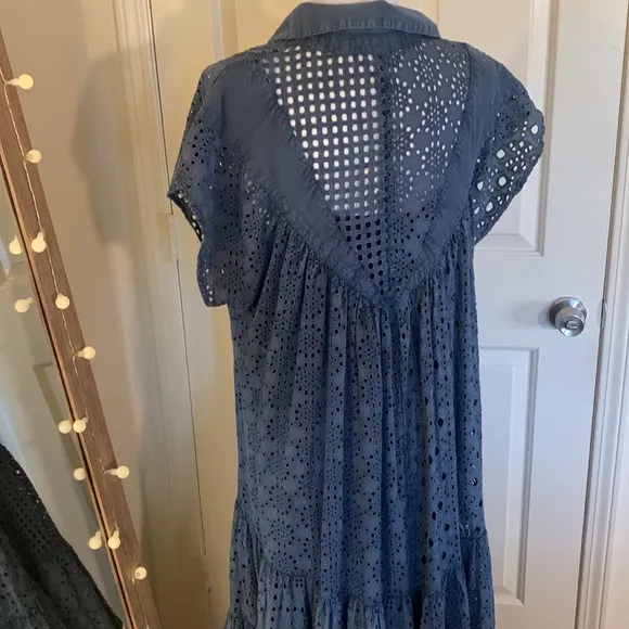 Free People Marianne Eyelet Maxi Dress