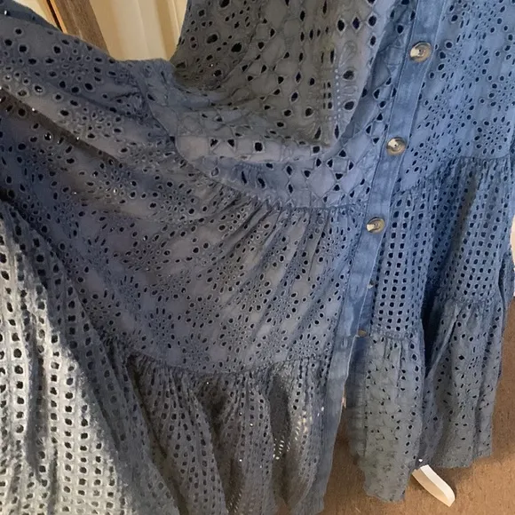 Free People Marianne Eyelet Maxi Dress