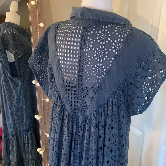 Free People Marianne Eyelet Maxi Dress