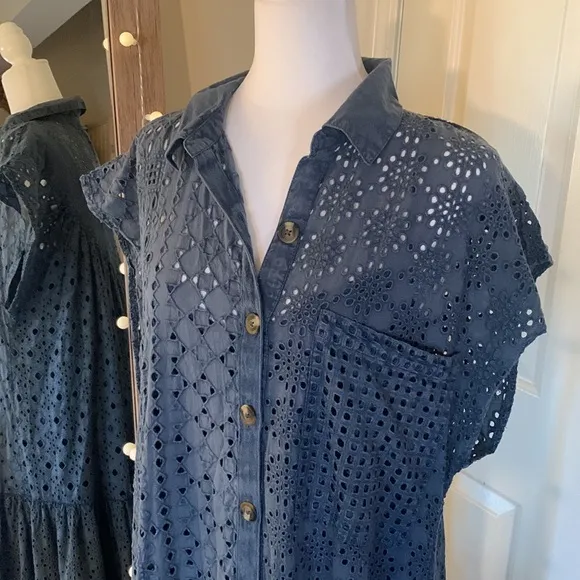 Free People Marianne Eyelet Maxi Dress