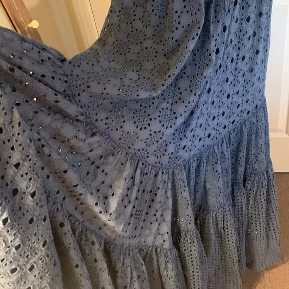 Free People Marianne Eyelet Maxi Dress