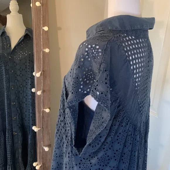 Free People Marianne Eyelet Maxi Dress