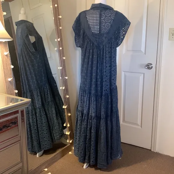 Free People Marianne Eyelet Maxi Dress