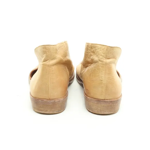 Free People Mont Blanc Leather Sandals Women EU 37.5 US 7 Tan