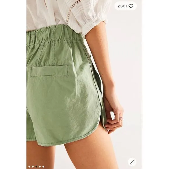 Free people | Pleated Shorty Pull On Shorts | M | 3”