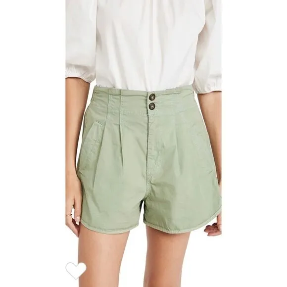Free people | Pleated Shorty Pull On Shorts | M | 3”