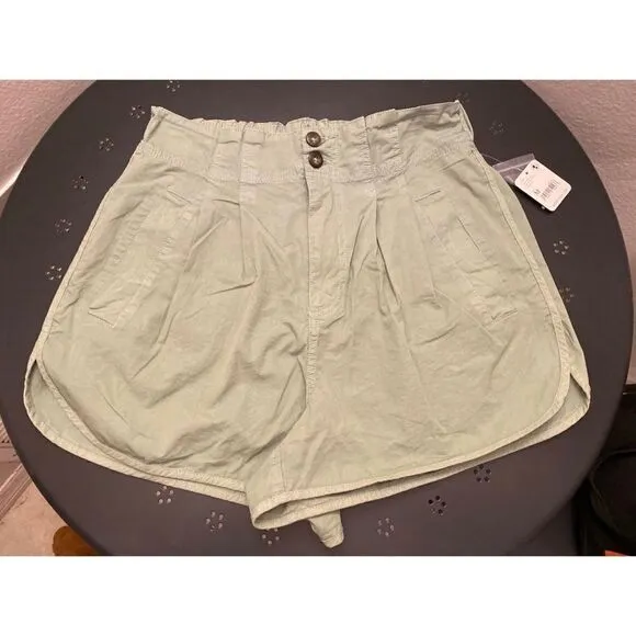 Free people | Pleated Shorty Pull On Shorts | M | 3”