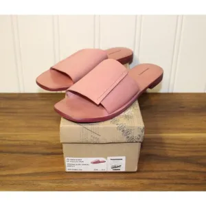 Free People Verona Slide Sandals Size US 9.5 EU 39.5 Watermelon Leather Slip On